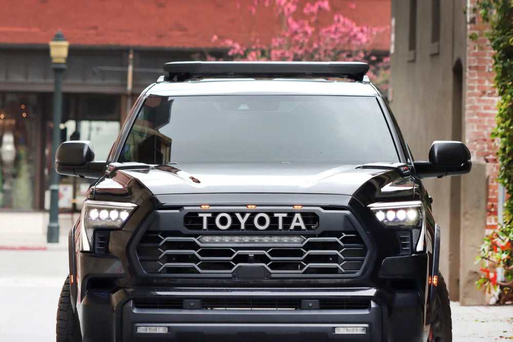 AlphaRex - NOVA Series LED Projector Headlights Alpha Black - Toyota Sequoia 2023 - Current