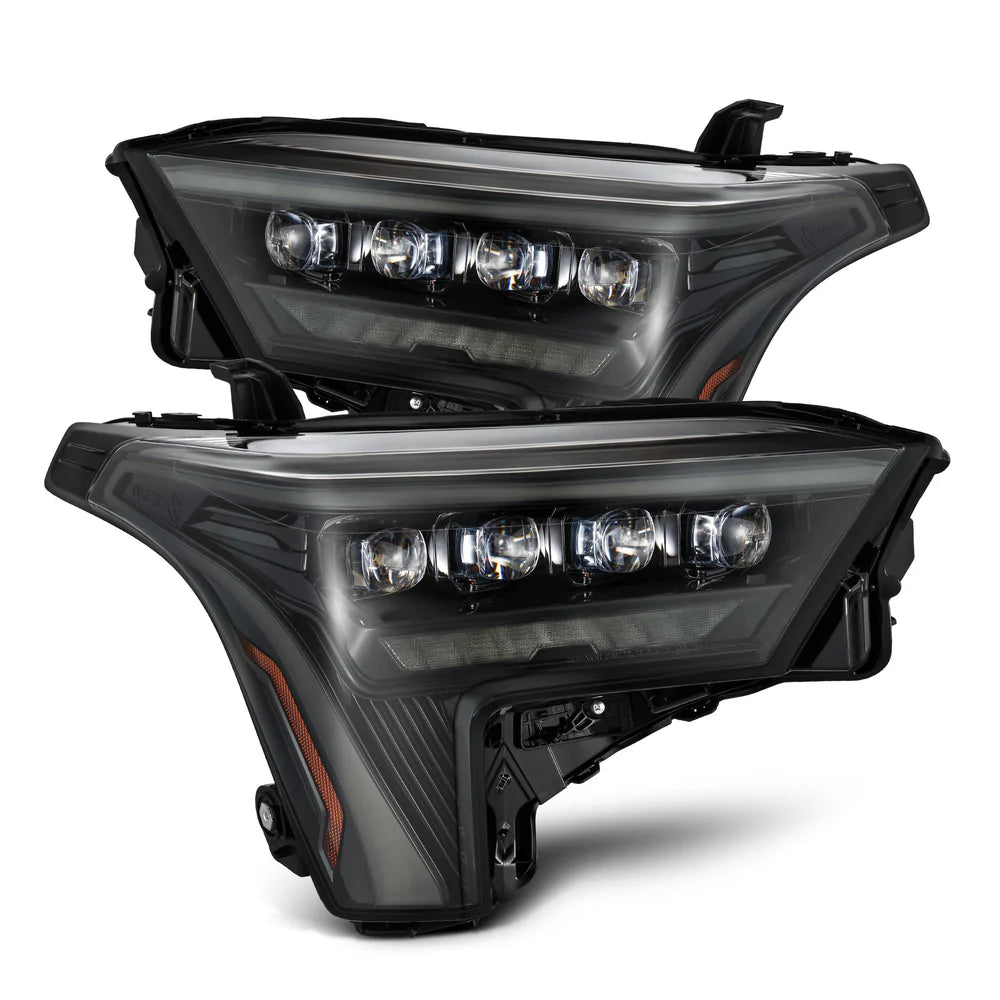 AlphaRex - NOVA-Series LED Projector Headlights Alpha Black - Toyota Tundra 2022 - Current