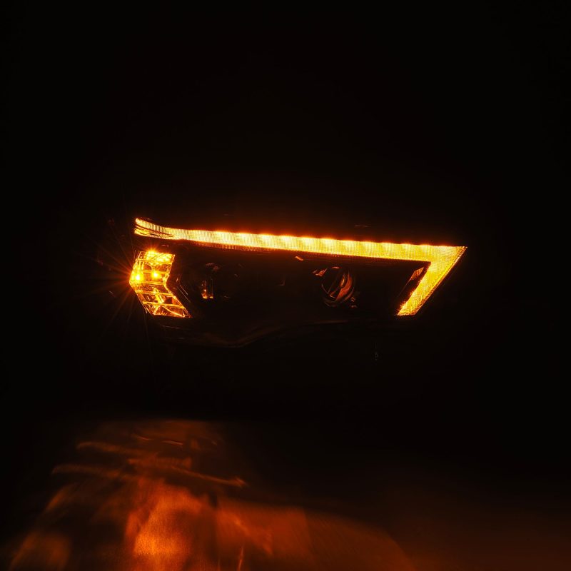 AlphaRex -MK II LUXX-Series LED Projector Headlights Alpha Black - Toyota 4Runner 2010-2024
