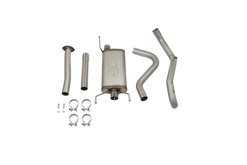 aFe MACH Force-Xp Hi-Tuck 2-1/2 IN Stainless Steel Cat Back Exhaust System - Toyota Tacoma 2016 - 2023