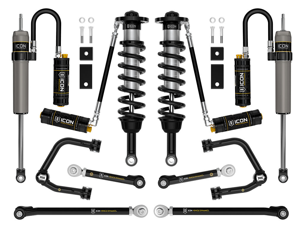 ICON Stage 10 CDCV 2.5 Tundra suspension lift kit - Tubular front control arms
