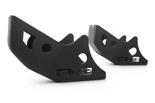DV8 Off Road - Rear Shock Skid Plates - Toyota Tacoma 2016-2023