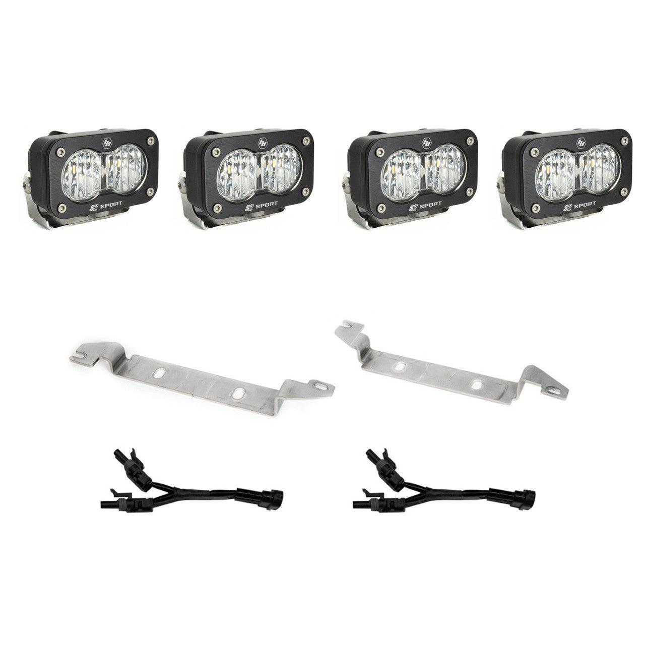 Baja Designs - S2 Sport OEM Fog Light Replacement Kit- Toyota 4Runner 2025 - Current (NON TRD. PRO / TrailHunter)