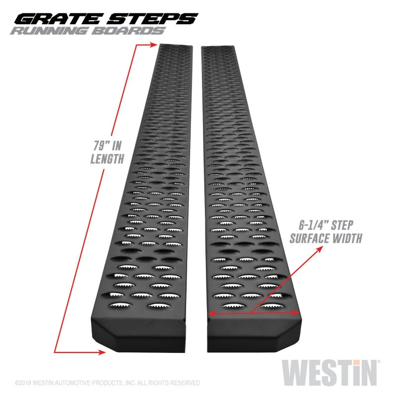 Westin - Grate Steps Running Boards - Toyota Tacoma 2024-Current