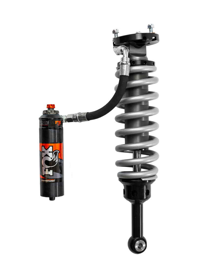 Fox -2.5 Performance Elite Adjustable Coilover w/ Reservoir Front Pair w/3" lift - Toyota Tacoma 2005-2023