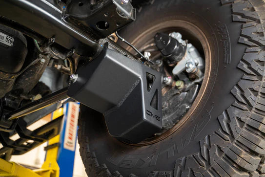 DV8 0ff Road - Rear Shock & Link Skid Plates - Toyota Tacoma 2024-Currrent