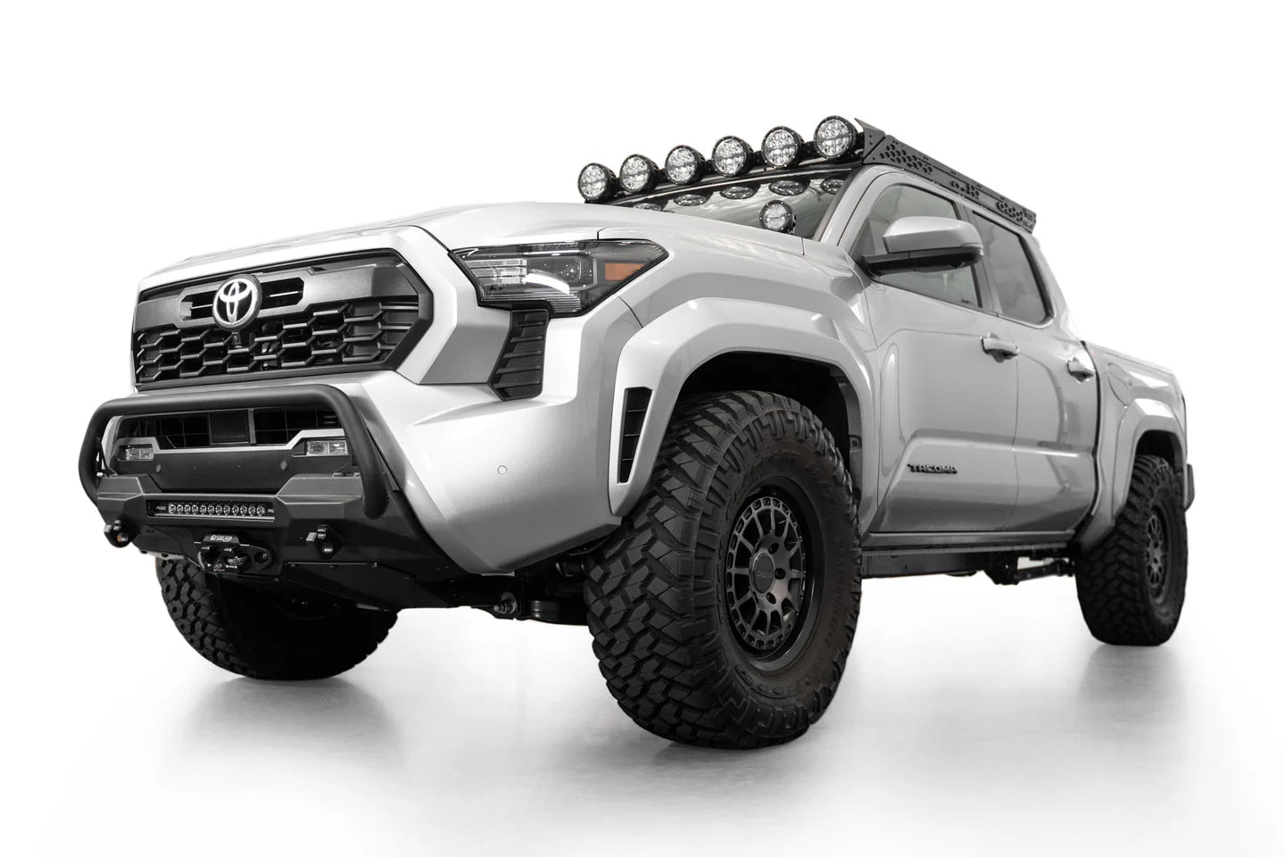 Addictive Desert Designs - Stealth Center Mount Winch Front Bumper with Top Hoop - Toyota Tacoma 2024 - Current