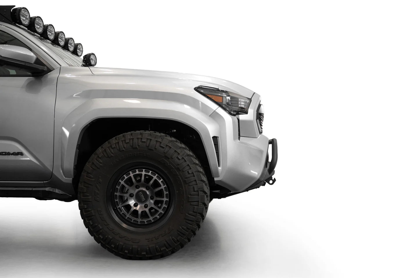 Addictive Desert Designs - Stealth Center Mount Winch Front Bumper with Top Hoop - Toyota Tacoma 2024 - Current