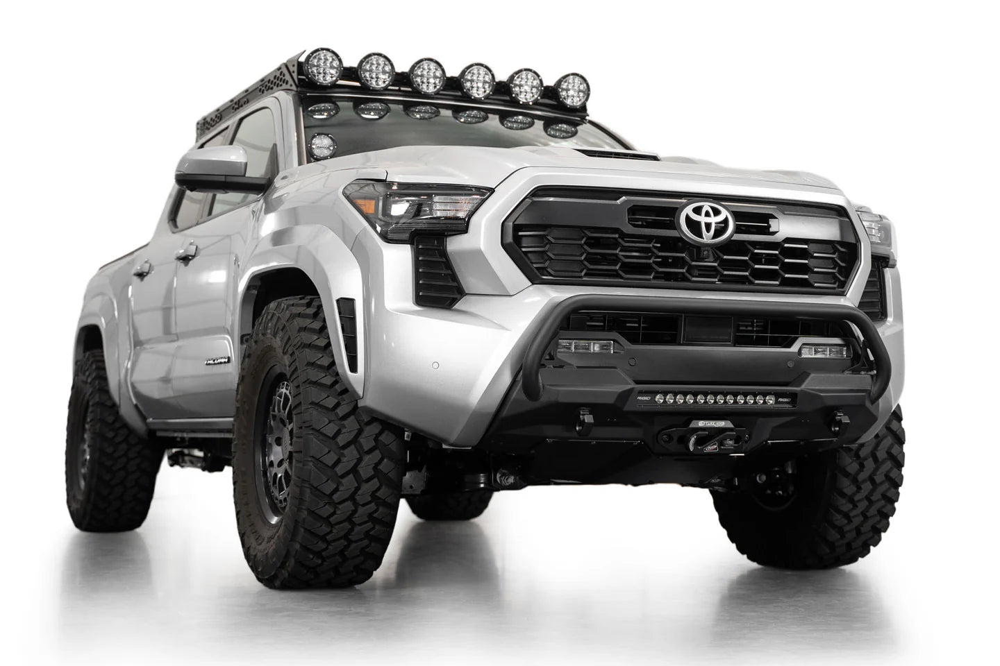 Addictive Desert Designs - Stealth Center Mount Winch Front Bumper with Top Hoop - Toyota Tacoma 2024 - Current