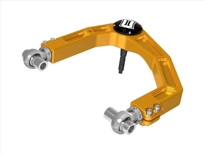 Icon - Billet Upper Control Arms w/ Delta Joint Pro Gold Anodizing - Toyota Tacoma 2024-Current