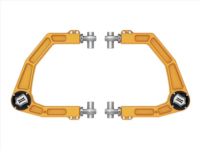 Icon - Billet Upper Control Arms w/ Delta Joint Pro Gold Anodizing - Toyota Tacoma 2024-Current