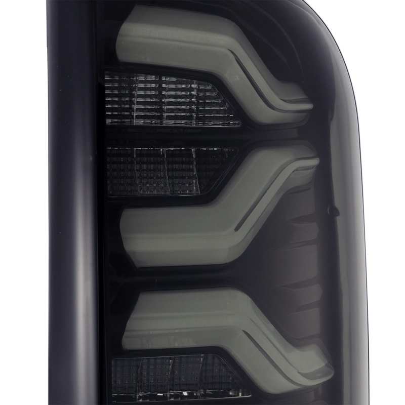 AlphaRex - PRO Series LED Tail Lights Jet Black - Toyota Tacoma 2016-2023
