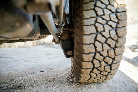 DV8 Off Road -  Rear Shock Skid Plates - Toyota 4Runner 2010-2024