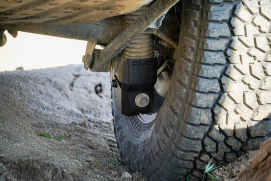 DV8 Off Road -  Rear Shock Skid Plates - Toyota 4Runner 2010-2024