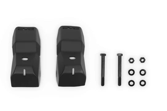 DV8 Off Road -  Rear Shock Skid Plates - Toyota 4Runner 2010-2024