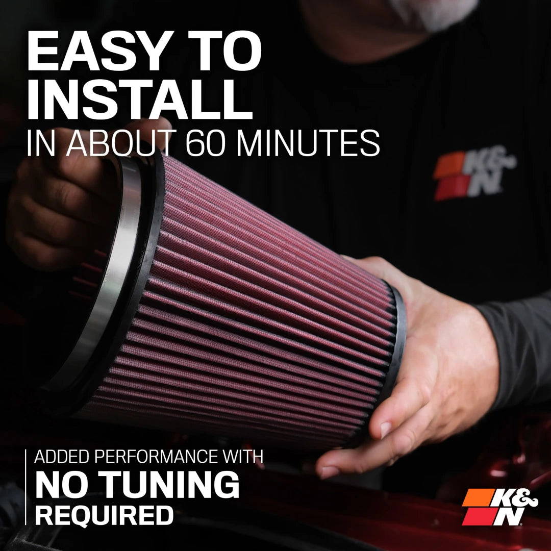K&N Performance - High Flow Cold Air Intake - Toyota Tacoma 2024-Current