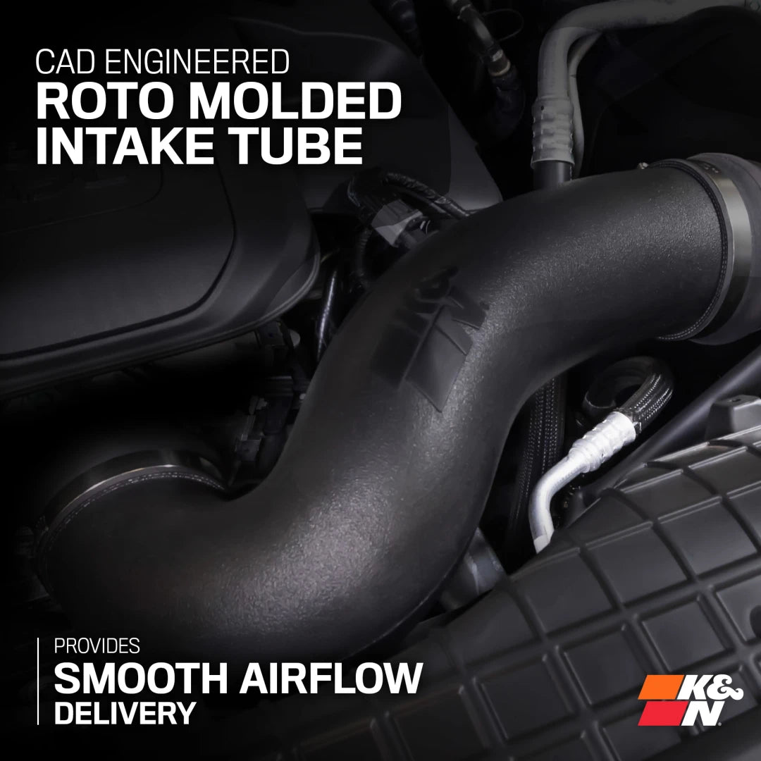 K&N Performance - High Flow Cold Air Intake - Toyota Tacoma 2024-Current