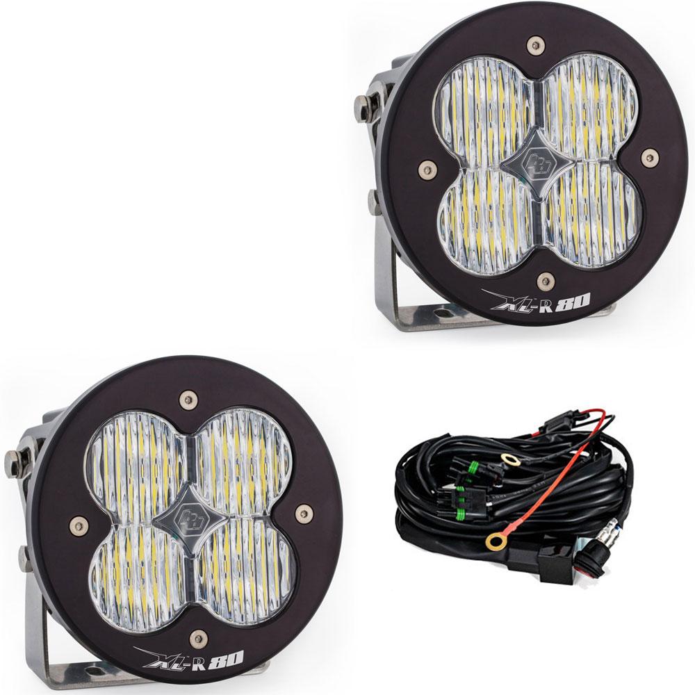 Baja Designs -  XL-R 80 LED Auxiliary Light Pod Pair - Universal