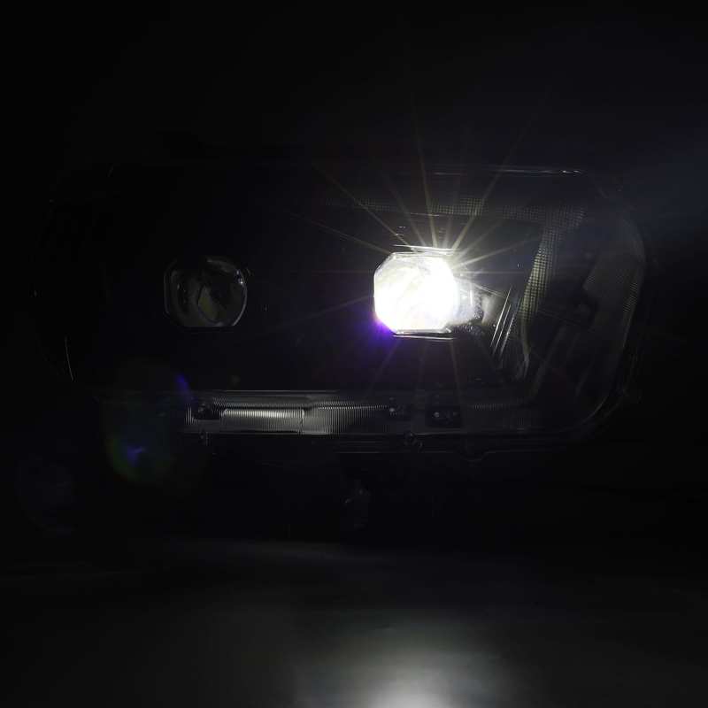 AlphaRex - LUXX Series Projector Headlights Alpha Black - Toyota 4Runner 2010 - 2013