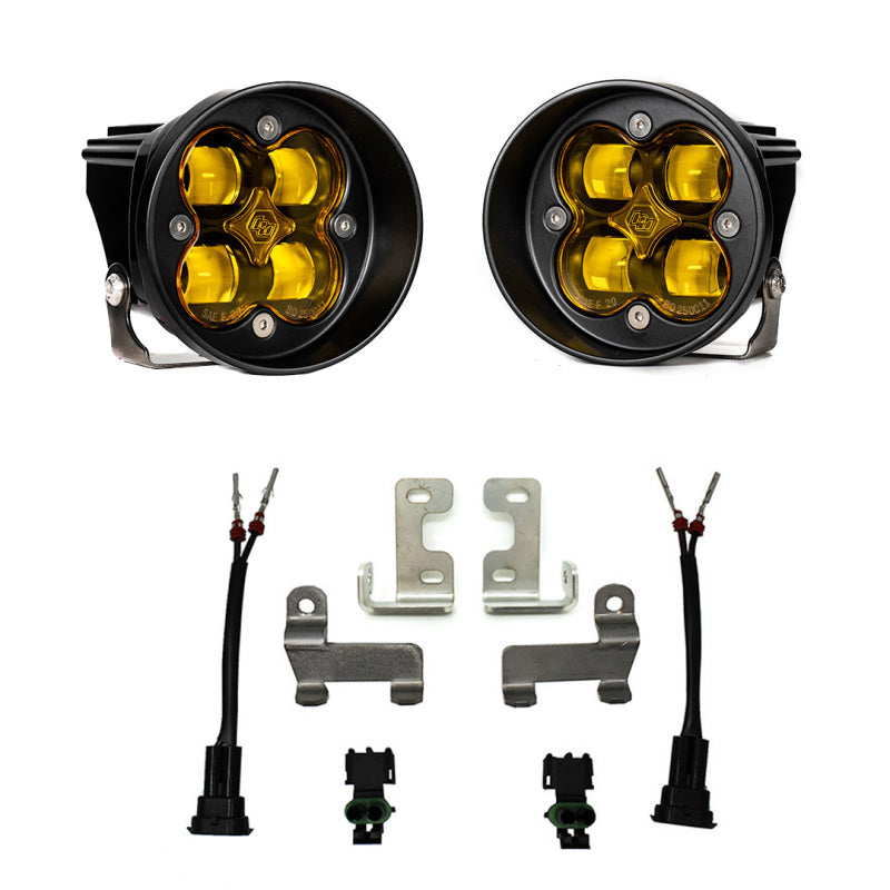 Baja Designs - Squadron R Fog Pocket Light Kit - SAE Amber - Toyota 4Runner 2010 - 2024