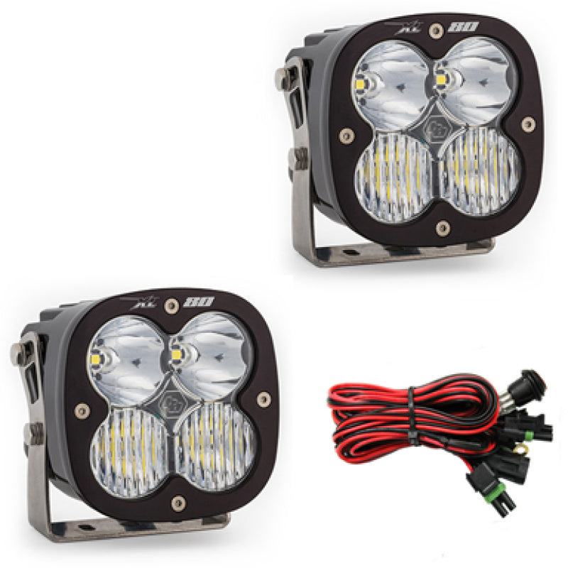 Baja Designs - XL80 LED Auxiliary Light Pod Pair - Universal