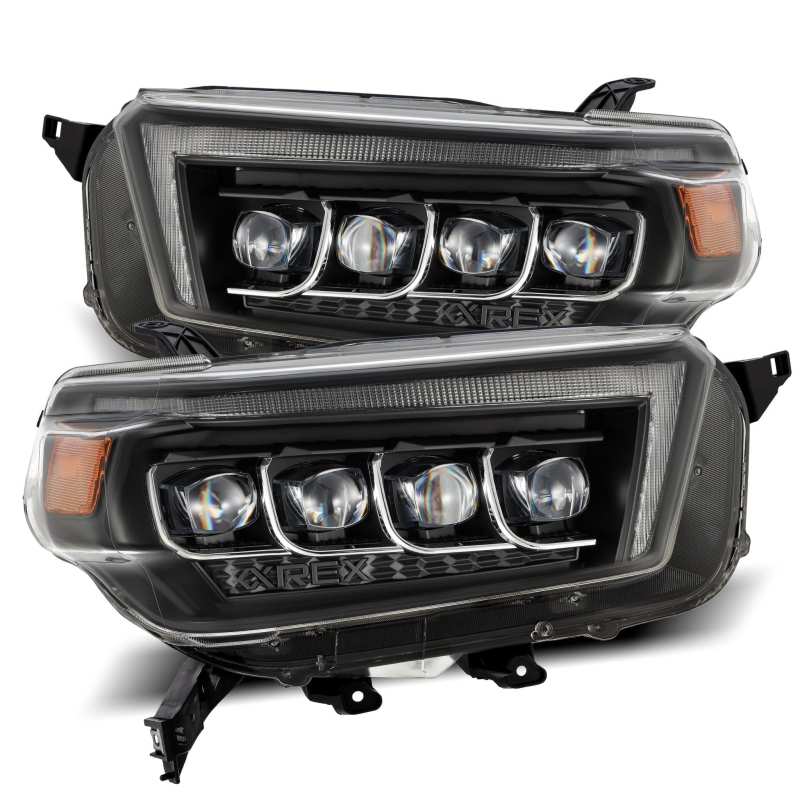 AlphaRex - NOVA-Series LED Projector Headlights Black - Toyota 4Runner 2010-2013