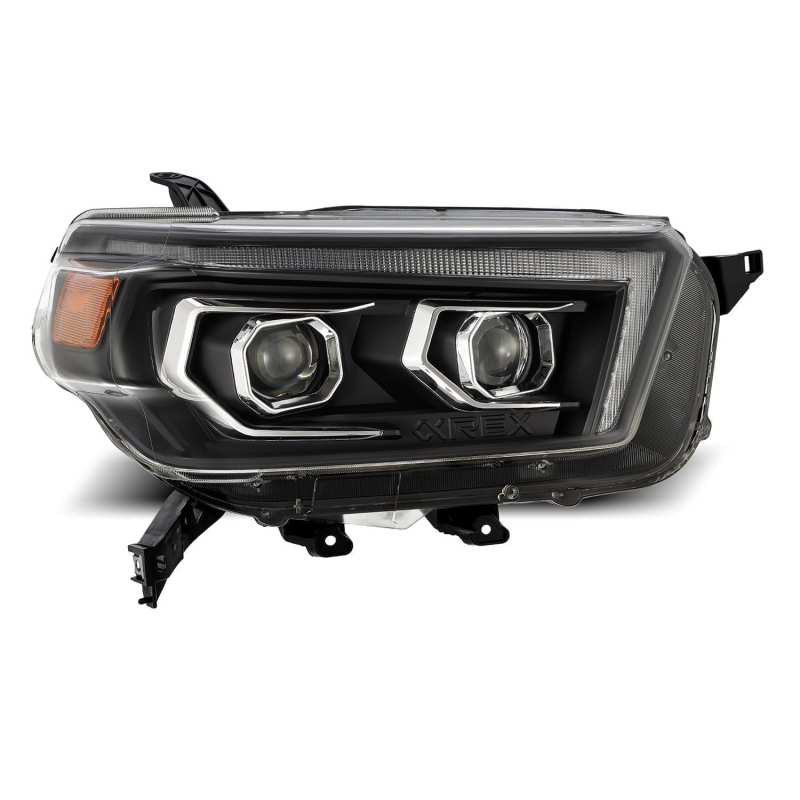 AlphaRex - LUXX Series Projector Headlights Black - Toyota 4Runner 2010-2013