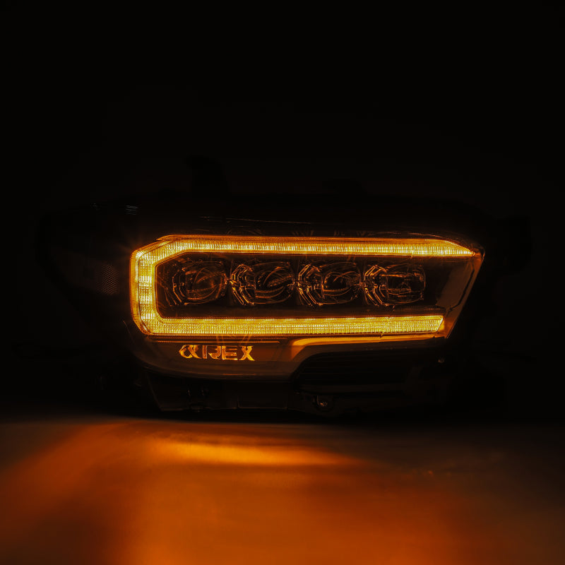 AlphaRex - NOVA Series LED Projector Headlights Alpha Black - Toyota Tacoma 2016-2023