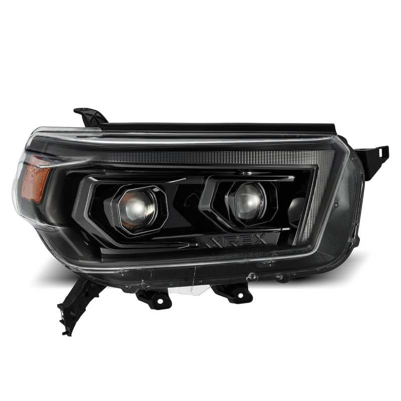 AlphaRex - LUXX Series Projector Headlights Alpha Black - Toyota 4Runner 2010 - 2013