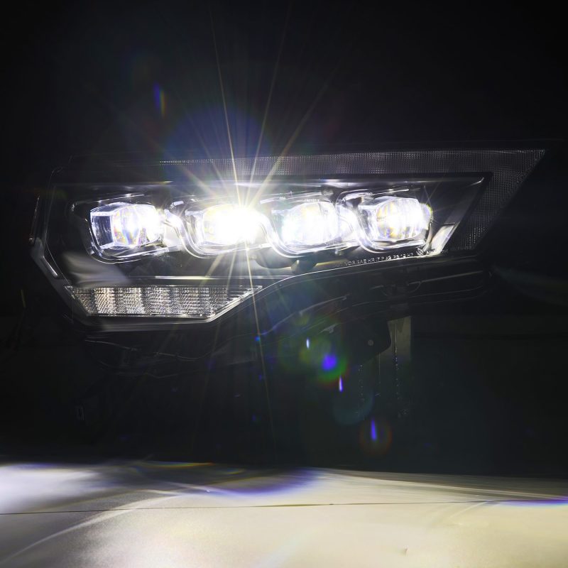 AlphaRex -  MK II NOVA Series LED Projector Headlights Black - Toyota 4Runner 2014 -2024