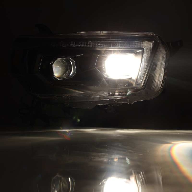 AlphaRex - PRO Series Halogen Projector Headlights Alpha Black - Toyota 4Runner 2010-2013