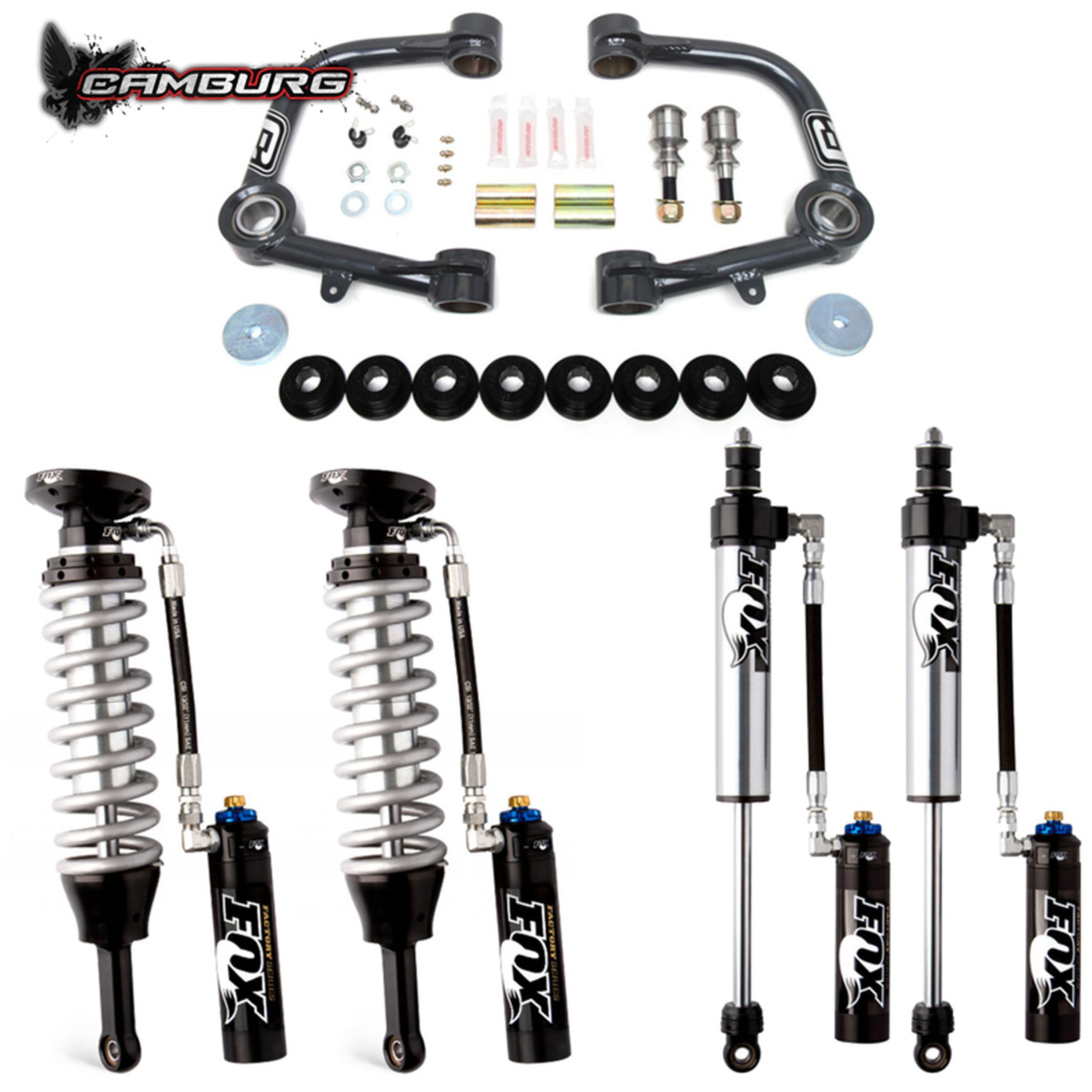 Fox - 2.5 Factory DSC Camburg Series Suspension Lift Kit - Toyota Tacoma 2005-2023