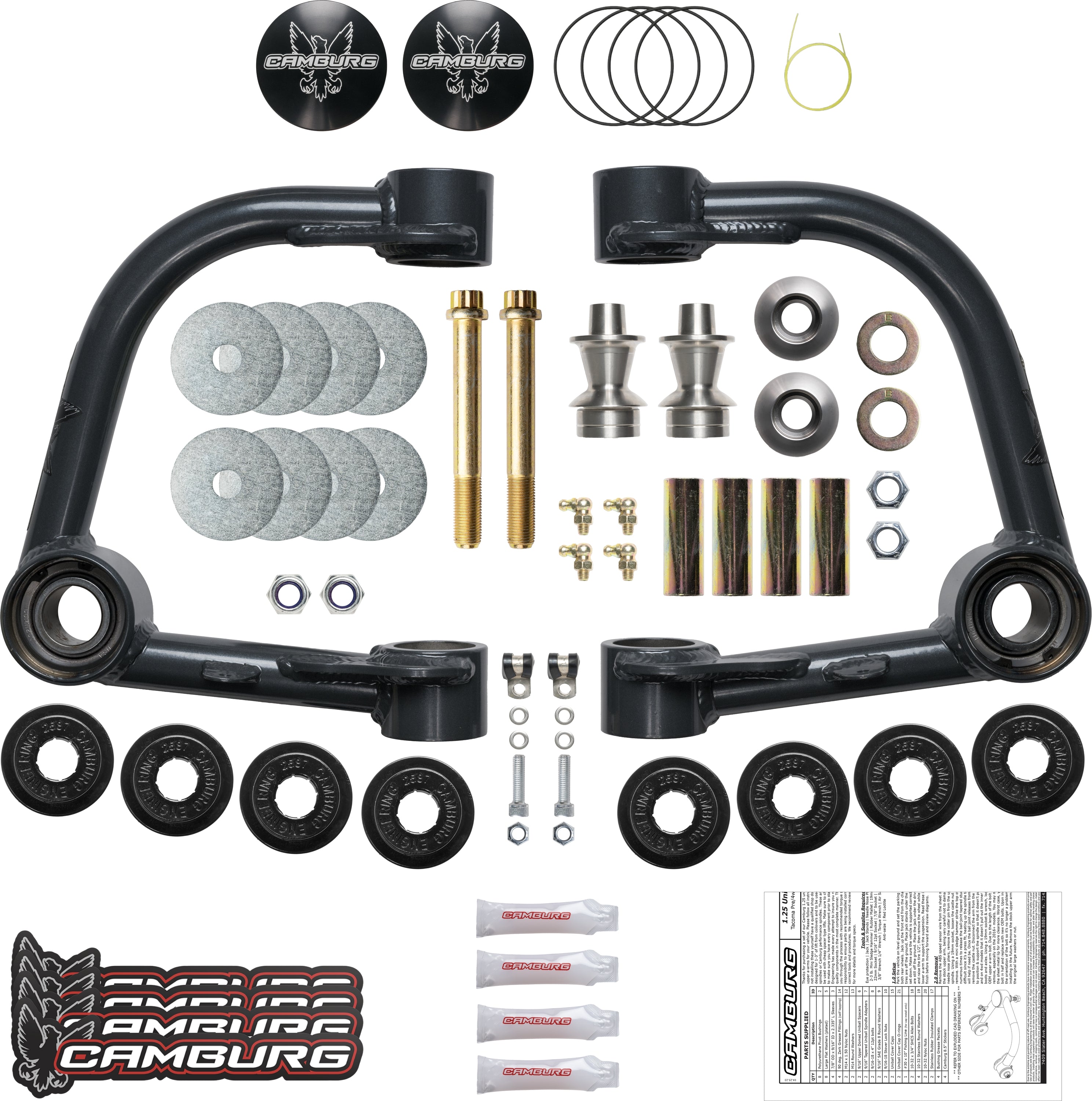 Camburg - Camburg Series Suspension Control Arm Kit CAM - Toyota 4Runner 2010-2024