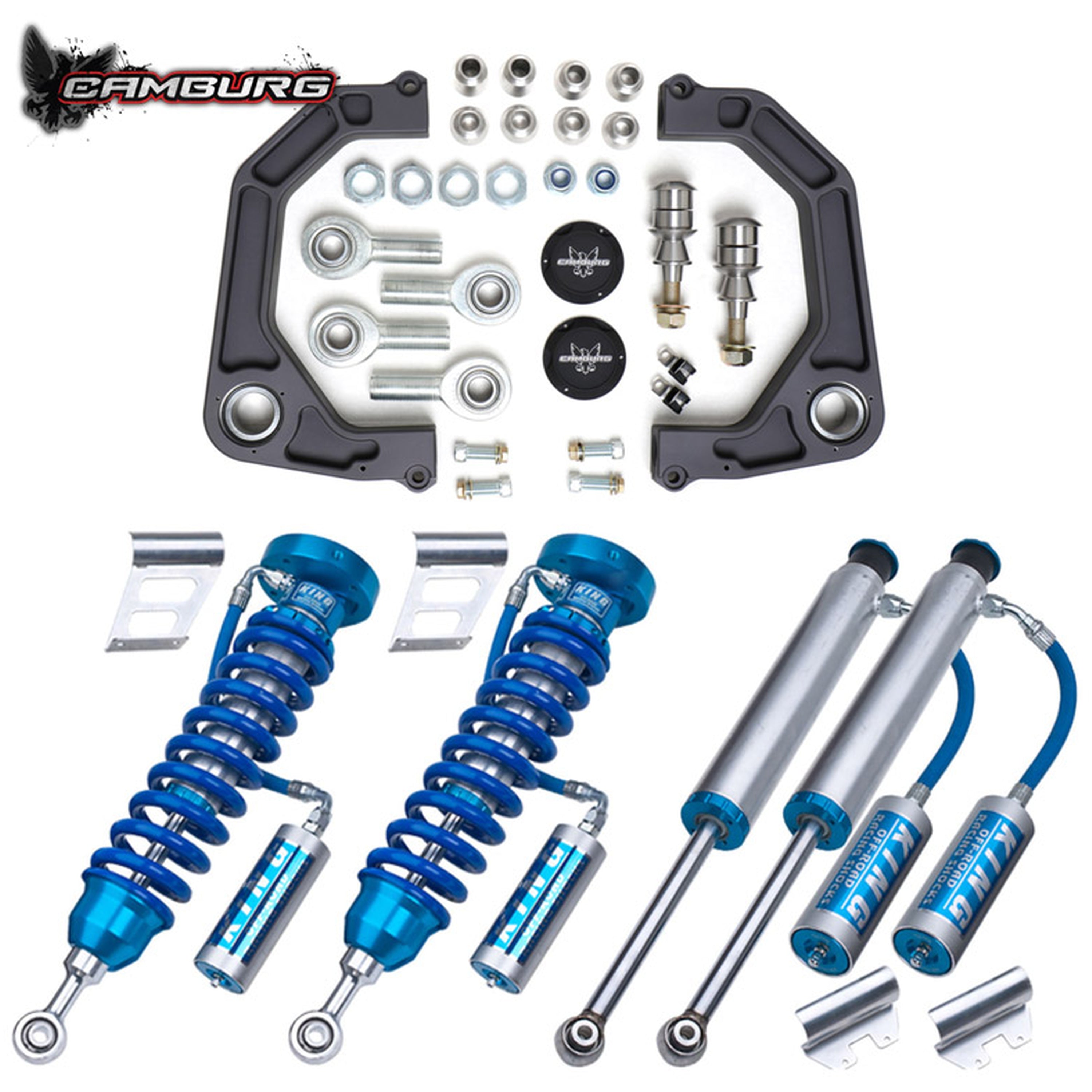 King - 2.5 Performance Camburg Kinetic Series Suspension Lift Kit - Toyota Tacoma 2005-2023