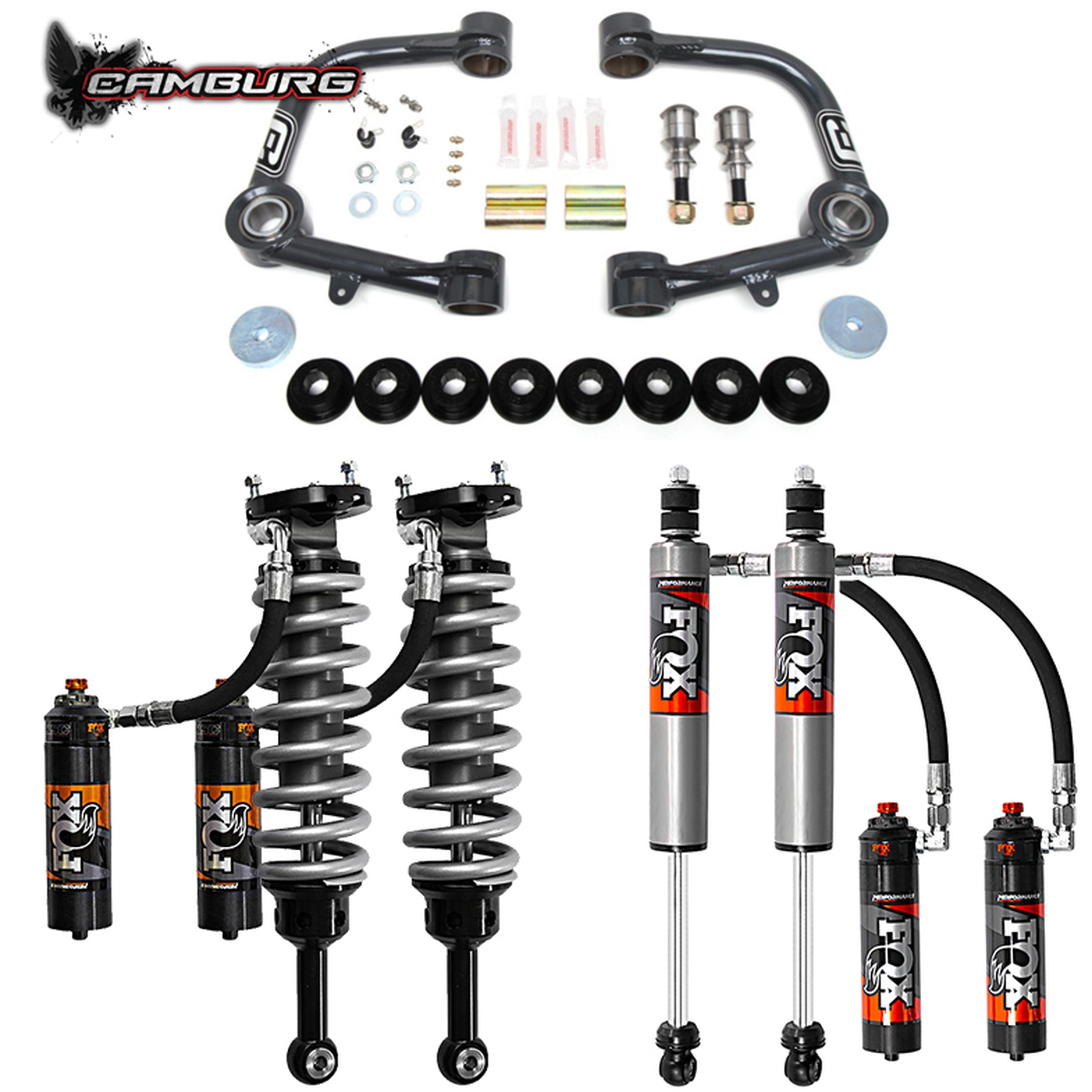 FOX - 2.5 Performance Elite DSC Camburg Series Suspension Lift Kit - Toyota 4Runner 2003-2024