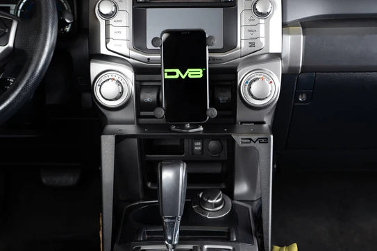 DV8 Off Road - Center Console Molle Panels & Device Mount - Toyota 4Runner 2010-2024