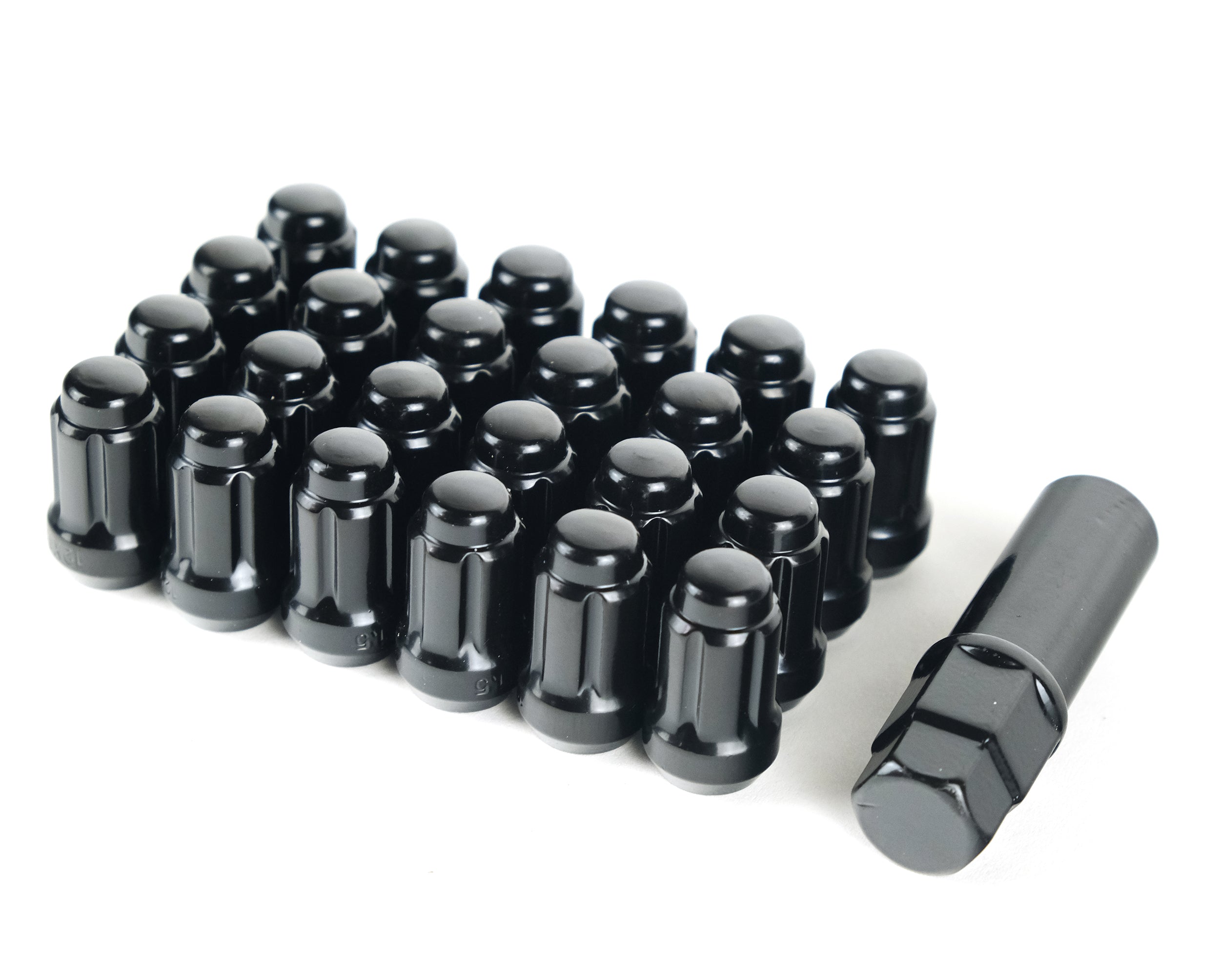 M12x1.5 Spline Lug Nut W/Key 24pc - Premium  from Falcon Off-Road Wheels - Just $35! Shop now at Falcon Off-Road Wheels 