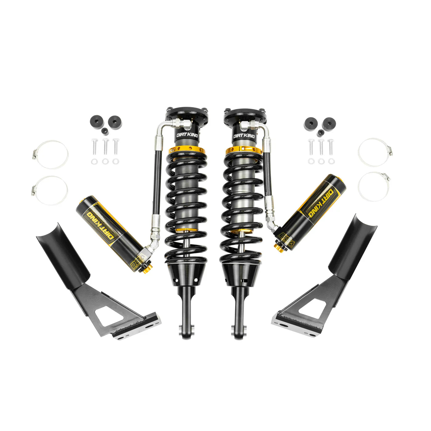 Dirt King - 2.5 Coilovers DCA Remote Reservoir- Toyota 4Runner 2010 - 2024
