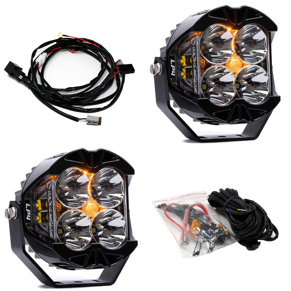 Baja Desings - LP4 Pro LED Auxiliary Light Pod Pair - Universal