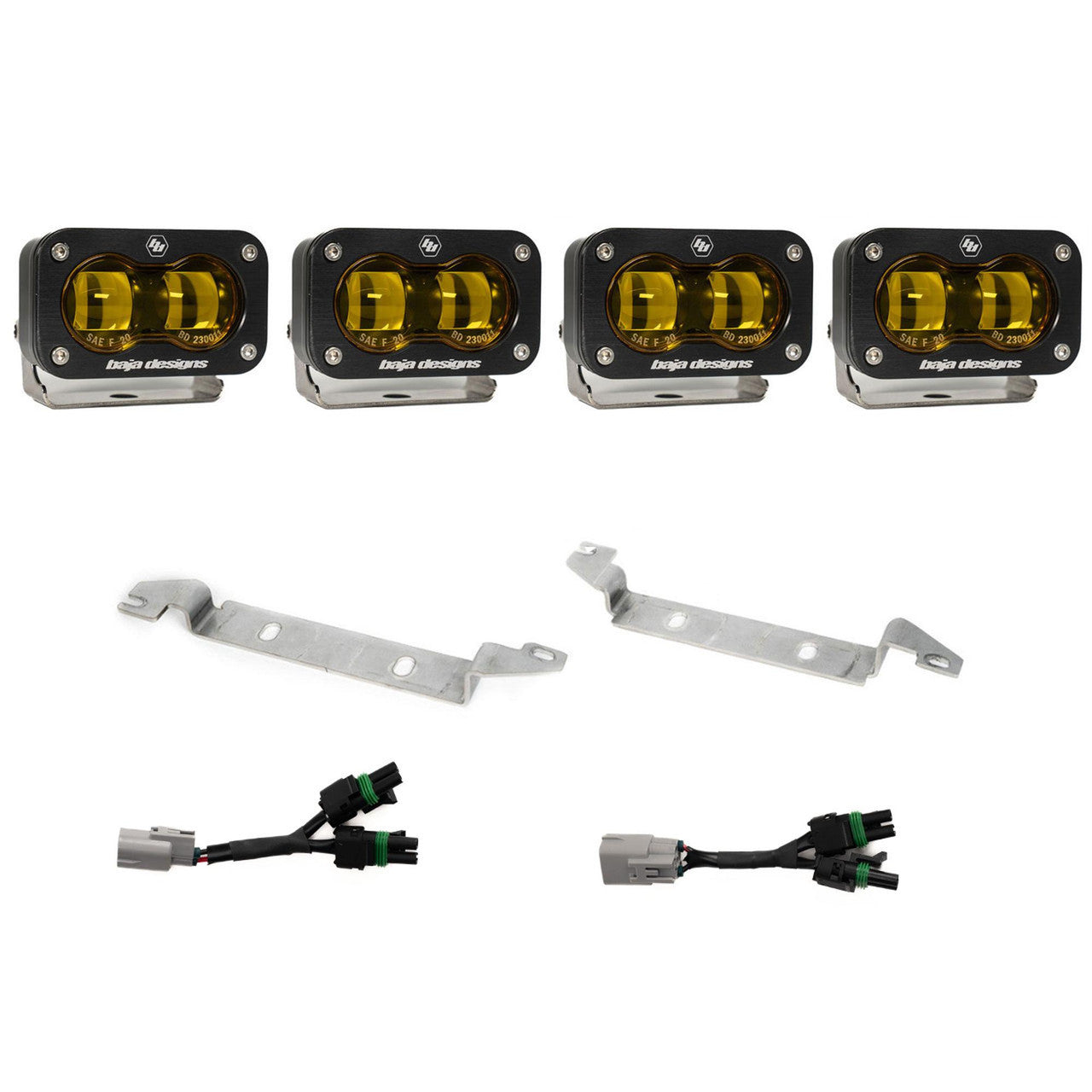 Baja Designs - S2 SAE OEM Fog Light Replacement Kit - Toyota 4Runner 2025-Current (TRD PRO/ TrailHunter ONLY)