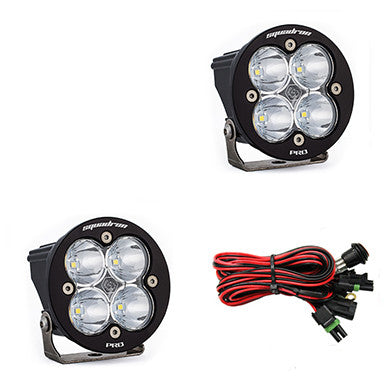 Baja Desings - Squadron-R Pro Black LED Auxiliary Light Pod Pair - Universal