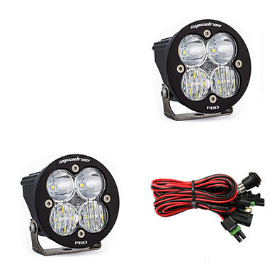 Baja Desings - Squadron-R Pro Black LED Auxiliary Light Pod Pair - Universal