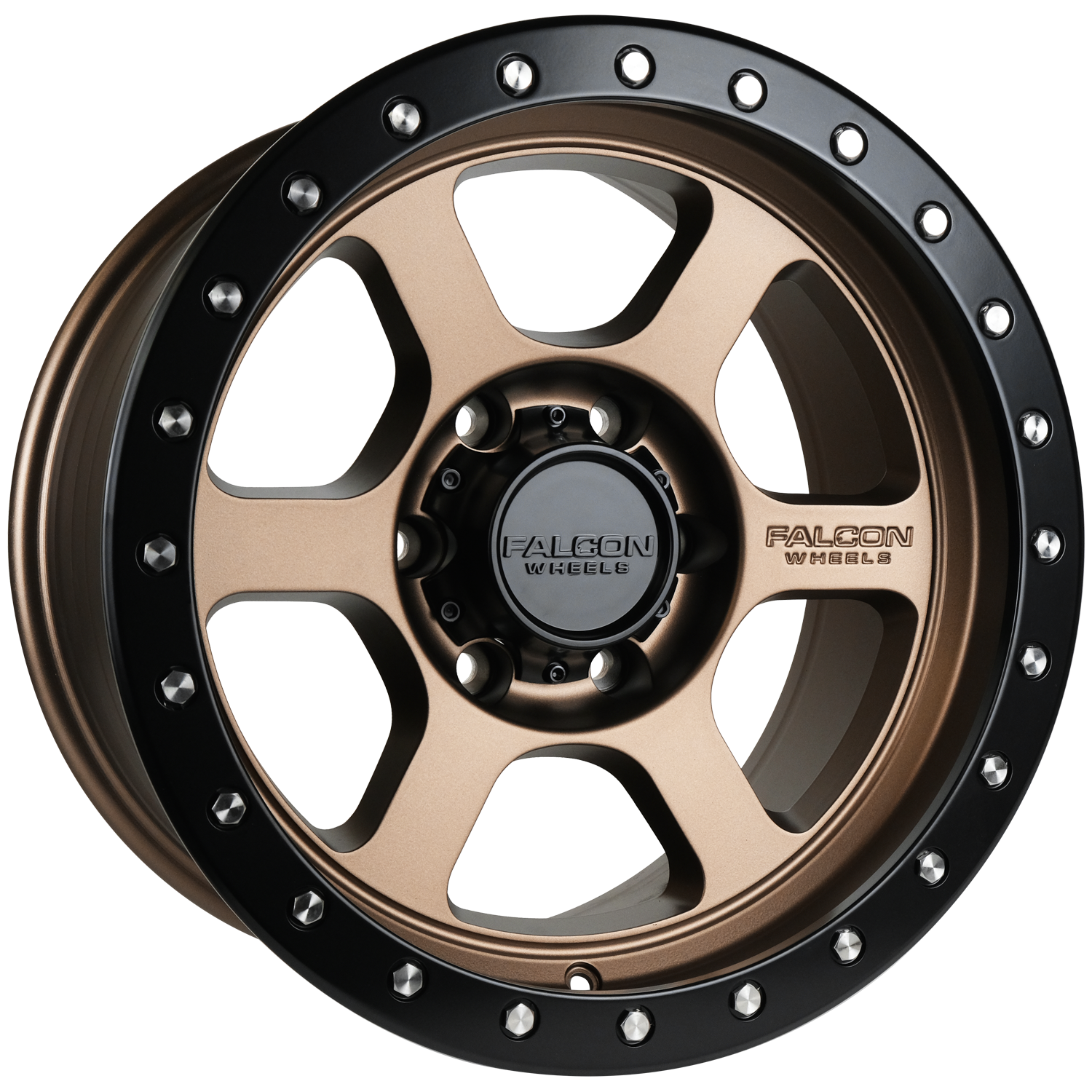 T1 - Matte Bronze 17x9 - Premium Wheels from Falcon Off-Road Wheels - Just $255! Shop now at Falcon Off-Road Wheels 