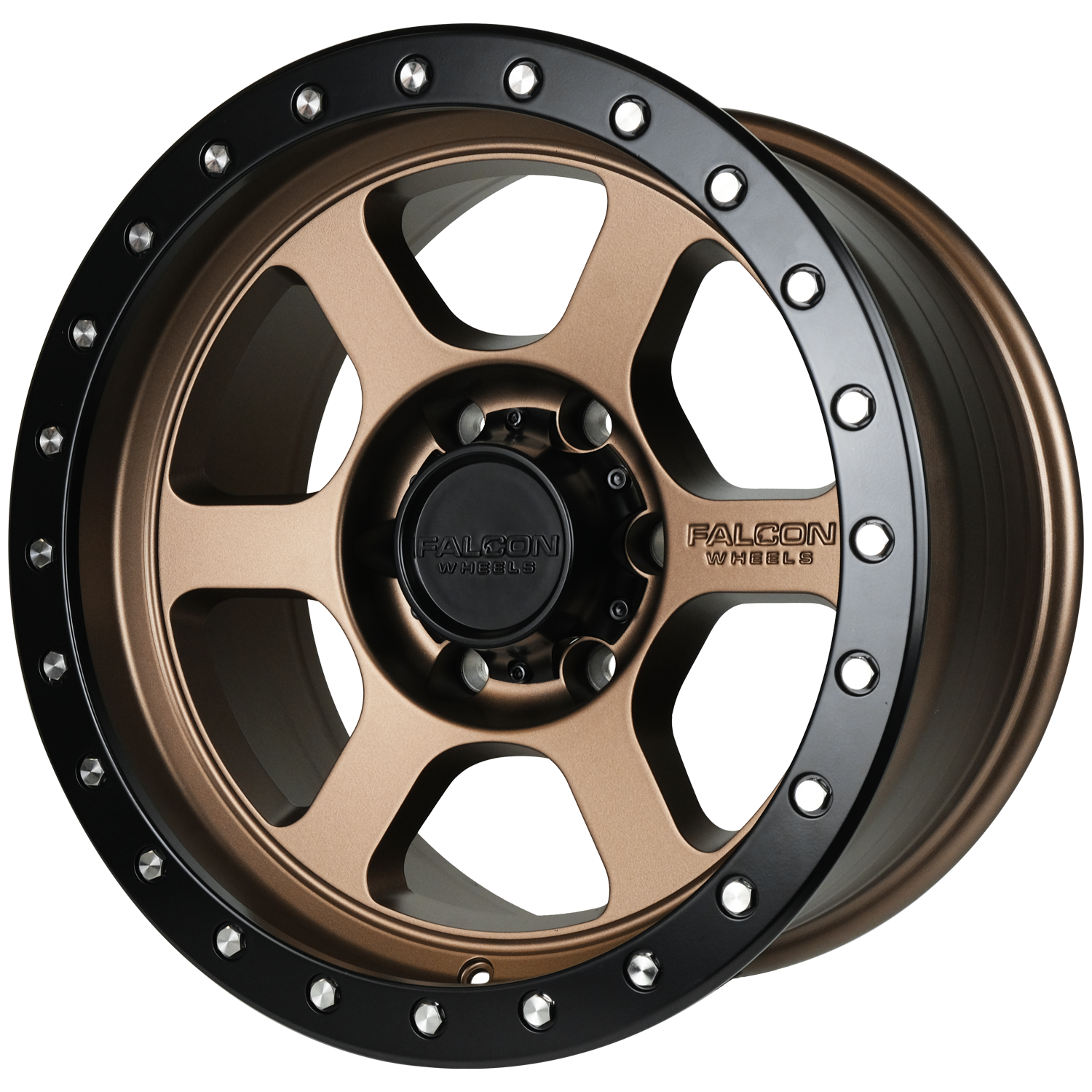 T1 - Matte Bronze 17x9 - Premium Wheels from Falcon Off-Road Wheels - Just $255! Shop now at Falcon Off-Road Wheels 