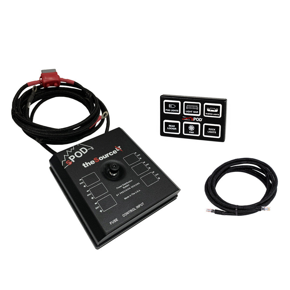 SPOD - Mini6 SourceLT Vehicle Kit – Toyota Tundra 2022 - Current