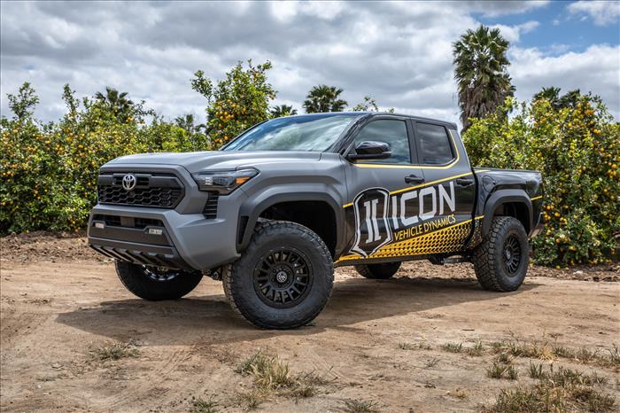 Icon - Stage 2 Suspension System, Billet UCA 1.25-3" Lift - Toyota Tacoma 2024-Current
