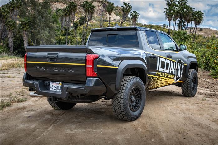 Icon - Stage 2 Suspension System, Tubular UCA w/ Triple Rate Rear Springs 1.25-3" Lift - Toyota Tacoma 2024-Current