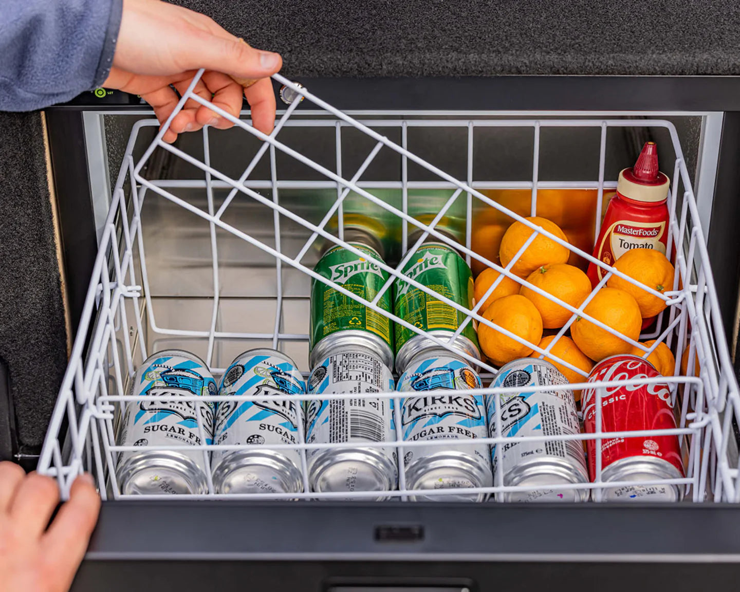 Iron Man - Ice Cube Drawer Fridge/Freezer - 40L