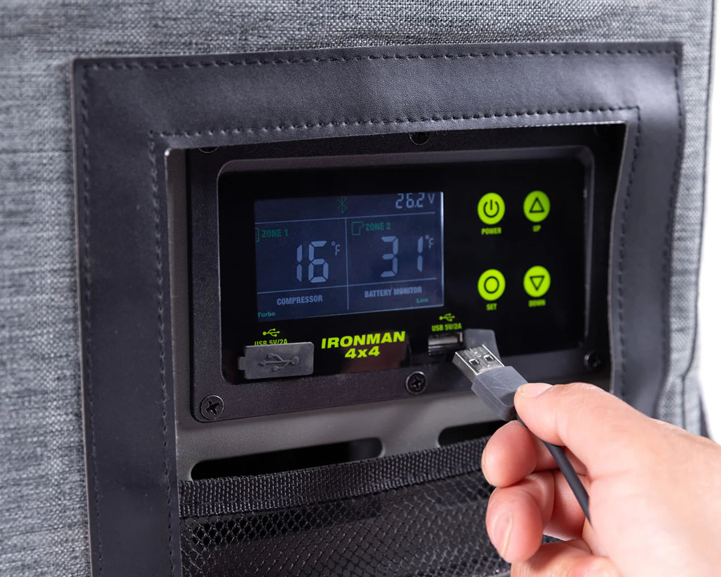 Iron Man - M Series Ice Cube Dual Zone Portable Fridge/Freezer - 65L