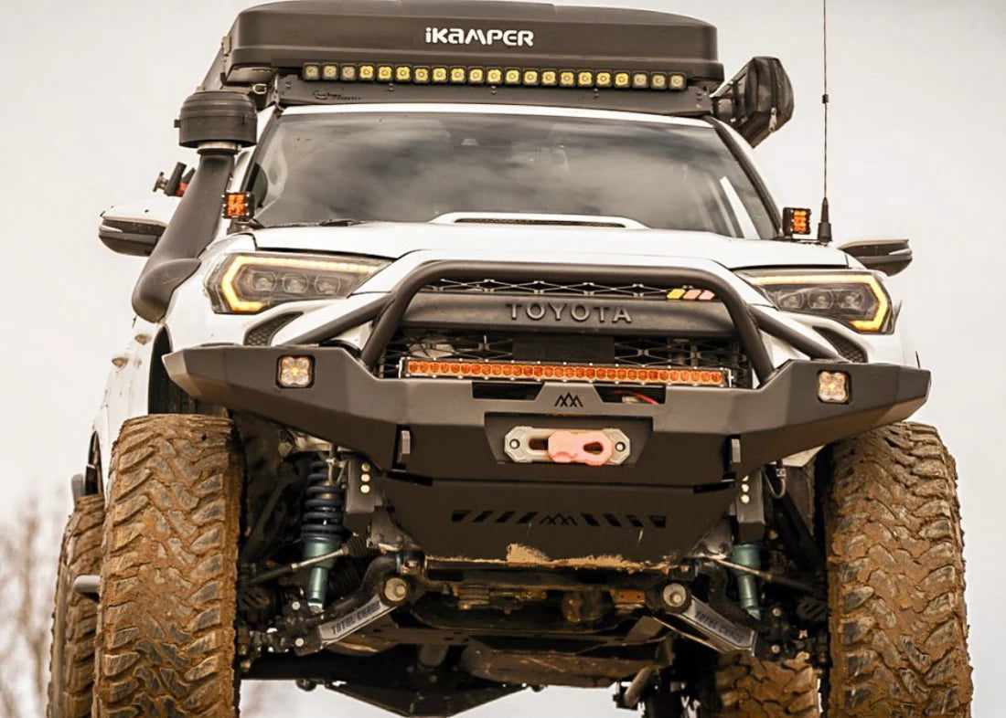 Backwoods - Hi Lite Overland Front Bumper [PreRunner Bull Bar] - Toyota 4Runner 2014 - 2024